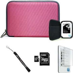  Pink Nylon Hard Durable Premium Cover Carrying Case with 