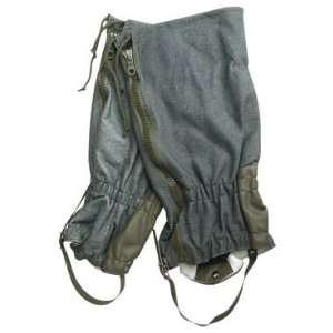 Military Surplus Swiss Grey Gaiters Conveniently Used High Quality