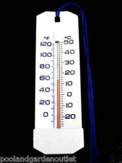 LARGE EASY READ POOL SPA HOT TUB POND BATH THERMOMETER  