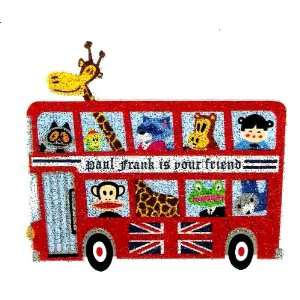 Red School Bus BRITISH FLAG Worry Bear SPICOLI hamster ELLIE elephant 
