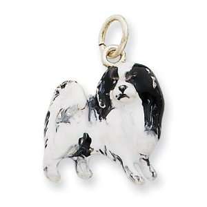  Japanese Chin Charm in Sterling Silver Jewelry