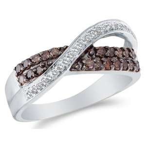  Right Hand Ring Band   w/ Channel Set Round Diamonds   (1/2 cttw