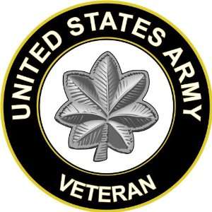  US Army Veteran Lieutenant Colonel Decal Sticker 3.8 6 