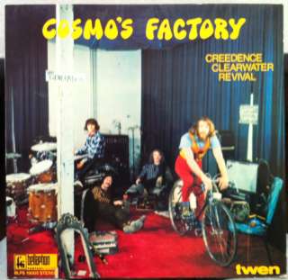 CREEDENCE CLEARWATER REVIVAL cosmos factory LP VG+ W/poster BLPS 