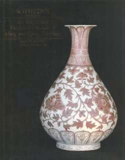 Sothebys Chinese Coll. Ming & Qing Porcelain HB  