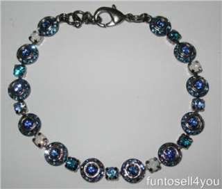 Sorrelli Blue Swarovski Crystal Bracelet NWT Blues  
