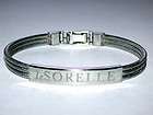 beautiful vintage le sorelle silver bracelet b expedited shipping 