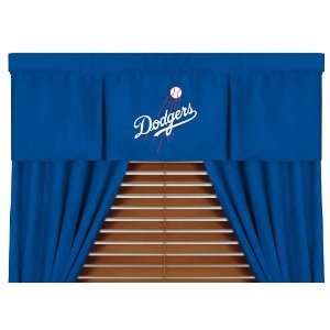  MLB Los Angeles Dodgers Curtains Set   5pc Drapes Valance 