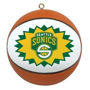  SEATTLE SUPERSONICS Mini Replica NBA Basketball CHRISTMAS 