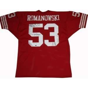  Bill Romanowski San Francisco 49ers Jersey 4XSBChamps 