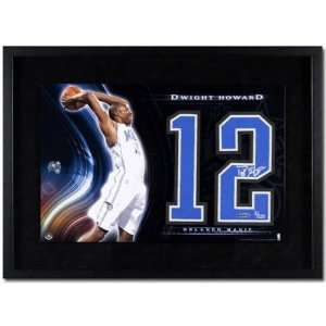  Dwight Howard Orlando Magic Autographed Jersey Numbers 