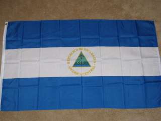 3X5 NICARAGUA FLAG CENTRAL AMERICA FLAGS NEW F529  