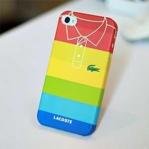  Lacoste T SHIRT Case for Iphone 4 + 1 SCREEN PROTECTOR 