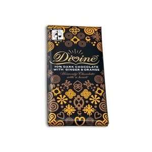  Divine Chocolate Dark w/Ginger & Orange (10x3.5 OZ 