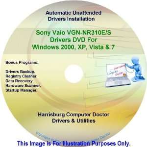  Sony Vaio VGN NR310E/S Drivers Kit DVD Disc   Windows 2000 