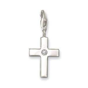   Sabo Christian Cross Charm, Sterling Silver Thomas Sabo Jewelry