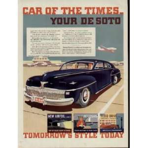  Car Of The Times, Your Desoto  1942 Desoto Ad 