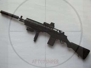 M14 SOCOM II 1/6th Scale Model Firearms 4 Hot Toys  