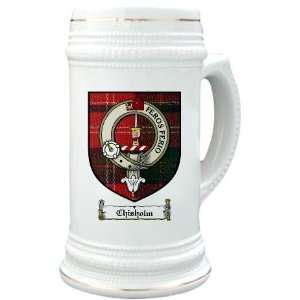  Chisholm Clan Crest / Clan Badge 22 oz. Stein Mug 