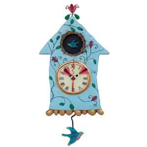 Allen Designs Fly Bird Pendulum Clock 