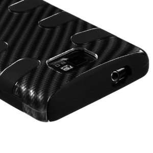  Racing Fiber(2D Silver) /Black Fishbone Phone Protector 