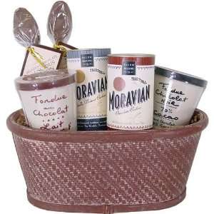 love Chocolate choco lovers gift basket in Re usable basket with all 