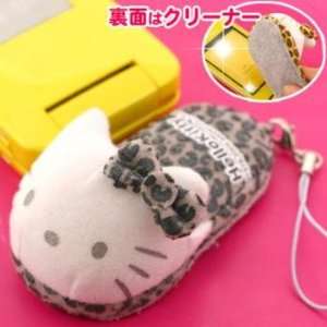  Sanrio Hello Kitty Big Slipper Cleaner Cell Phone Strap 