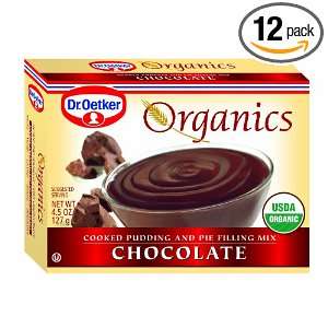 Dr. Oetker Chocolate Pudding, 4.5 Ounce Grocery & Gourmet Food