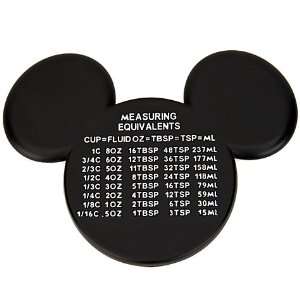 Disney Mickey Mouse Ears Measuring Chart Magnet 