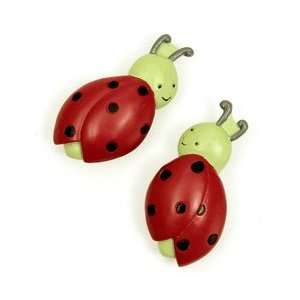  Lady Bug Drawer Knobs