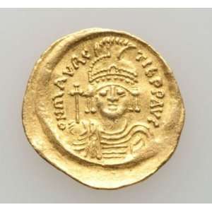  Maurice Tiberius 582602 AV solidus 431 gm Constantinople 