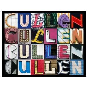  CULLEN Personalized Name Poster Using Sign Letters 