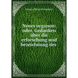   Irrthum Und Schein (German Edition) Johann Heinrich Lambert Books