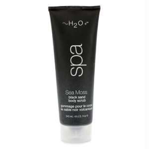  H2O+ Sea Moss Black Sand Body Scrub   240ml/8oz Health 