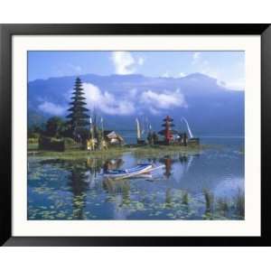 Ulun Danu Temple, Beratan Lake, Bedugul, Bali Framed Photographic 