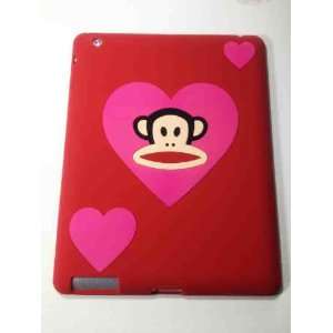  Paul Frank Monkey Red Heart Soft Silicone Back Case Cover 