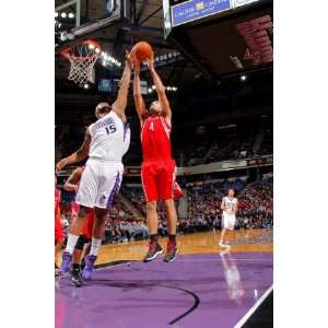  Houston Rockets v Sacramento Kings Luis Scola and 