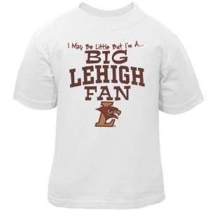  Lehigh Mountain Hawks Infant White Big Fan T shirt Sports 
