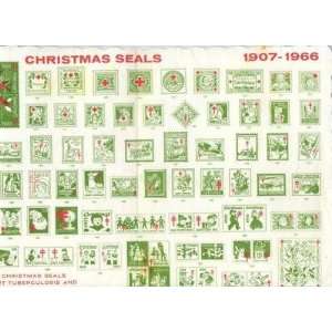  Christmas Seals 1907   1966 Placemat Pictorial Everything 