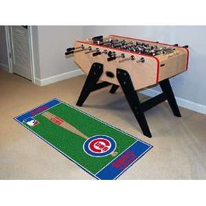   Cubs Runner Rug   MLB Baseball Accent Floor Mat