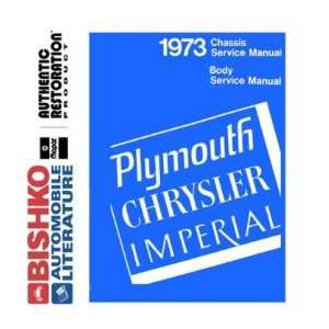  1973 CHRYSLER PLYMOUTH Shop Service Repair Manual CD 