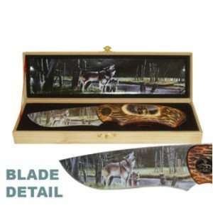    8 1/2 inch Wild Outdoors Wolf Pack Knife