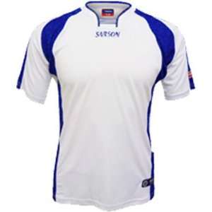   Aberdeen II Custom Soccer Jerseys WHITE/ROYAL AXS