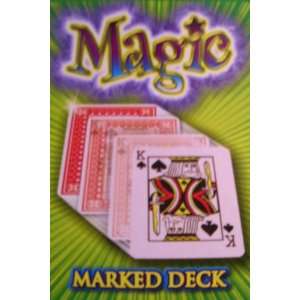  Marked Card Deck Magic Trick Playing Cards Sports 
