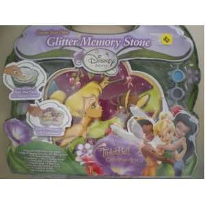  Disney Tinkerbell Glitter Memory Stone Craft Set   Fairy 