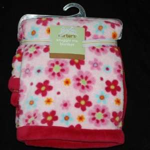  Carters Snuggle Me pink floral blanket lovey Baby