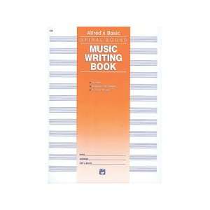  12 Stave Music Writing Book (9 x 12)   Spiral Bound 