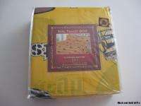 PGH Steelers Colors Black Gold Full Sheet Set NEW Egyptian Cotton Silk 