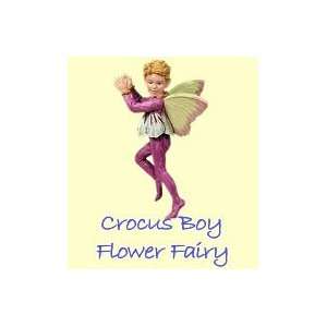   Fairies Ornament ~ Crocus Fairy Boy ~ By Cicely Mary Barker AAA 87010