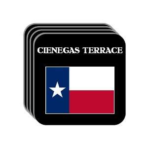  US State Flag   CIENEGAS TERRACE, Texas (TX) Set of 4 Mini 